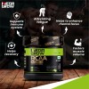 Megagrow BCAA Advance Supplement Powder Green Apple Flavor with Shaker - Zero Sugar | 29 Servings, 400gm